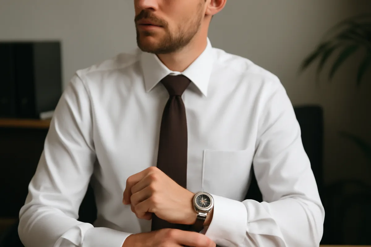 Camicia bianca uomo outfit lavoro: dettagli stilistici che fanno la differenza