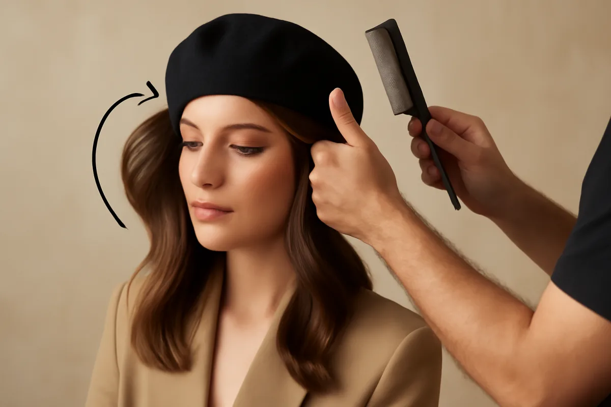 Come indossare cappelli moda senza rovinare la piega? Trucchi semplici degli hair stylist