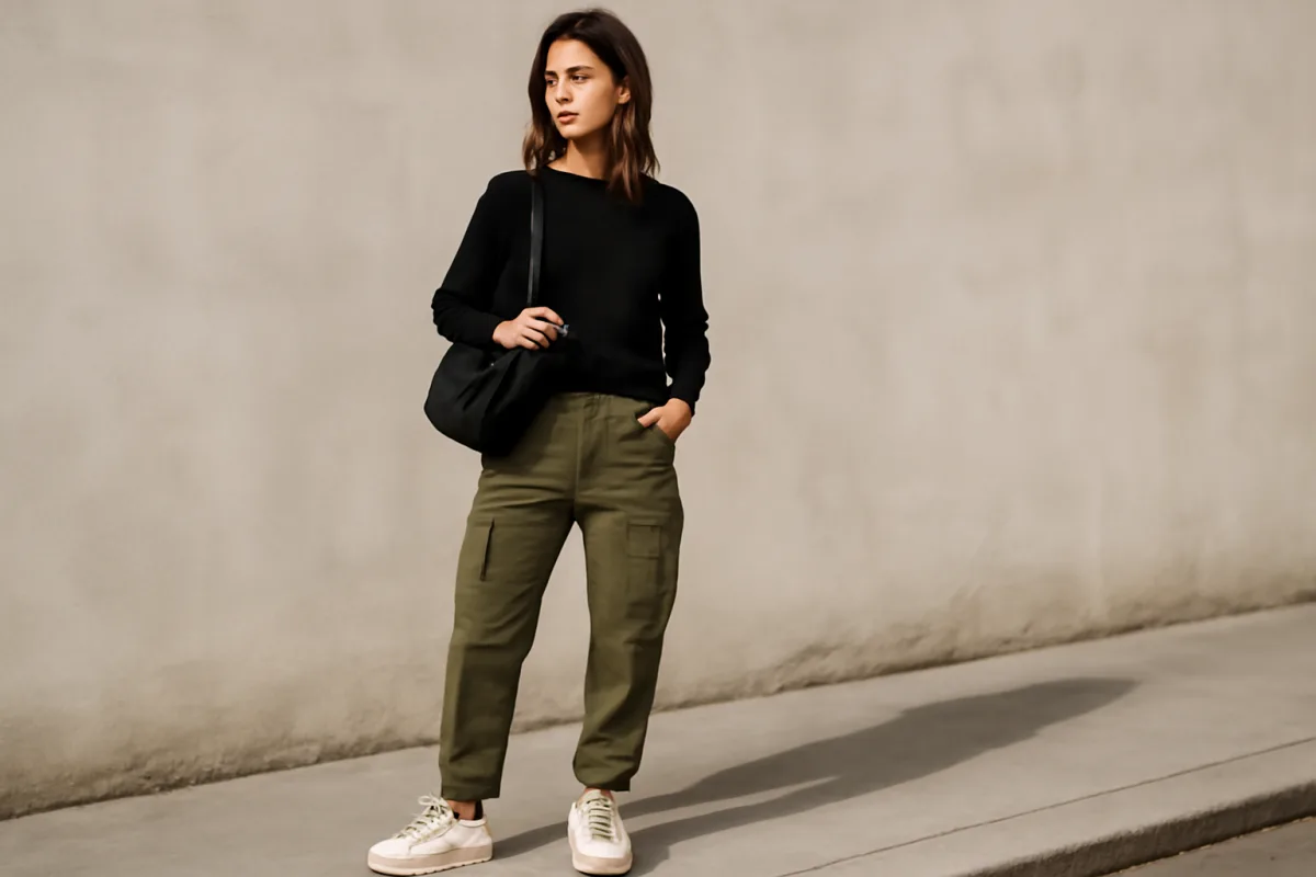 Pantaloni cargo come indossarli: trucchetti per outfit di carattere e comodità