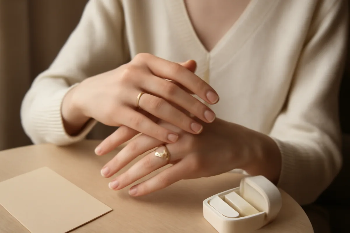 Come scegliere gli anelli per mani sottili? Consigli per farli risaltare senza eccessi