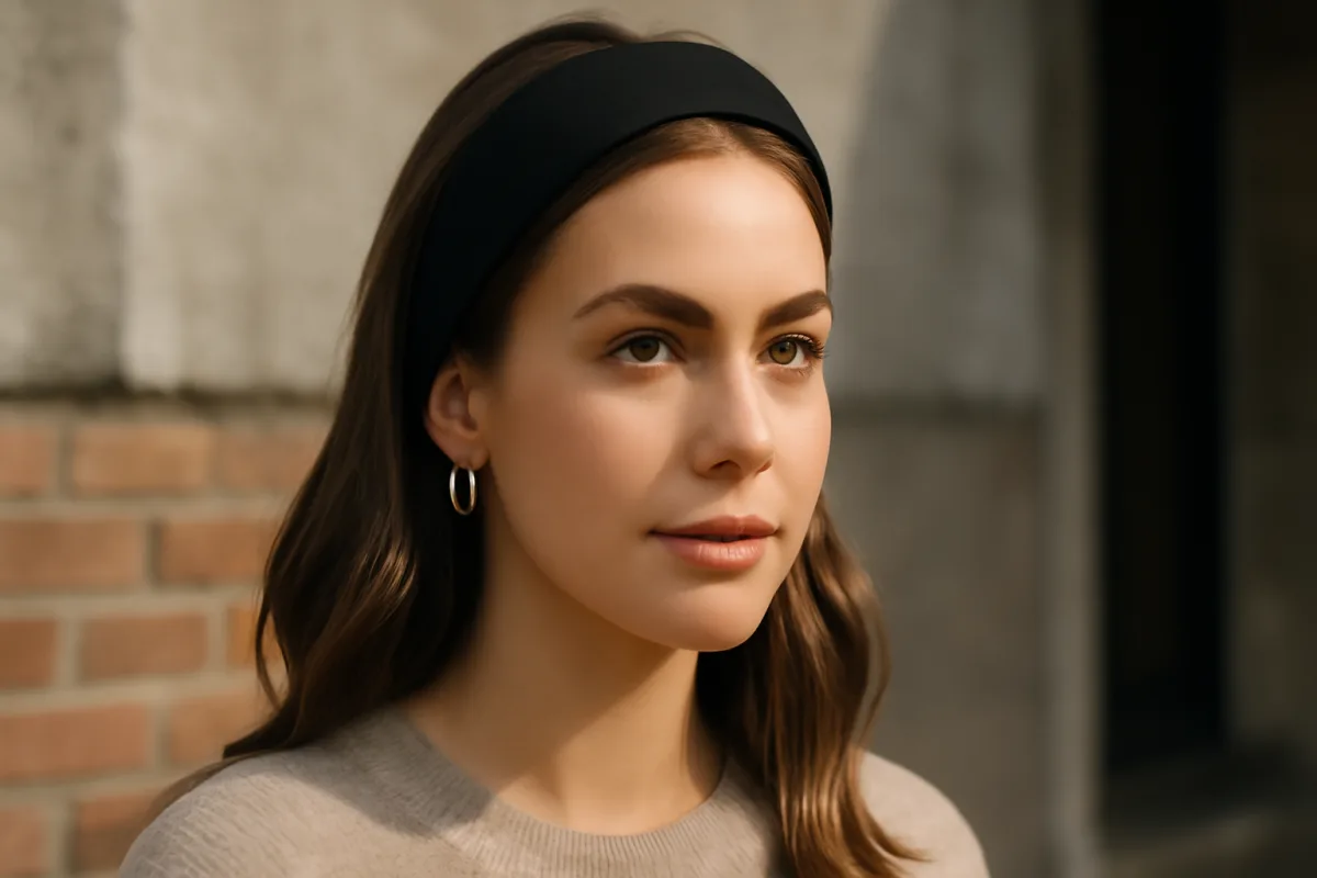 Come indossare la fascia per capelli senza sembrare fuori moda? Regole rapide da applicare ogni giorno