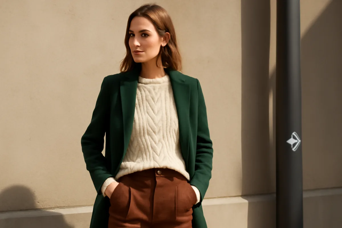 Abbinare il maglione a trecce: trame e colori che creano outfit moderni senza sforzo