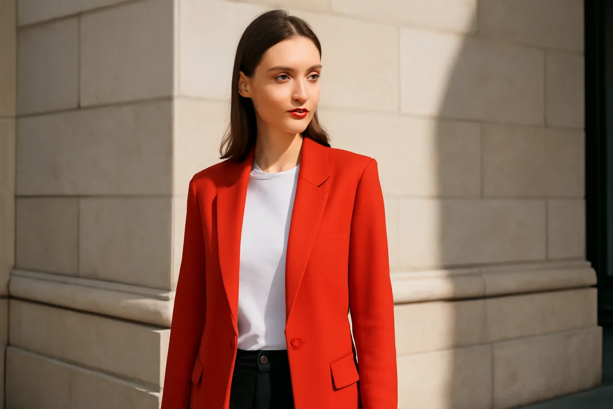 Come optare per il blazer colorato senza rischiare errori? L’accorgimento cromatico che convince sempre
