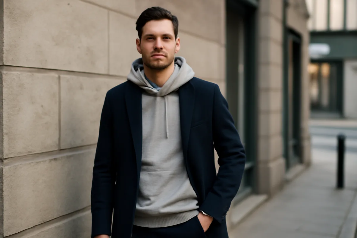 Felpa con cappuccio uomo look moderno: consigli pratici per non sembrare trasandato