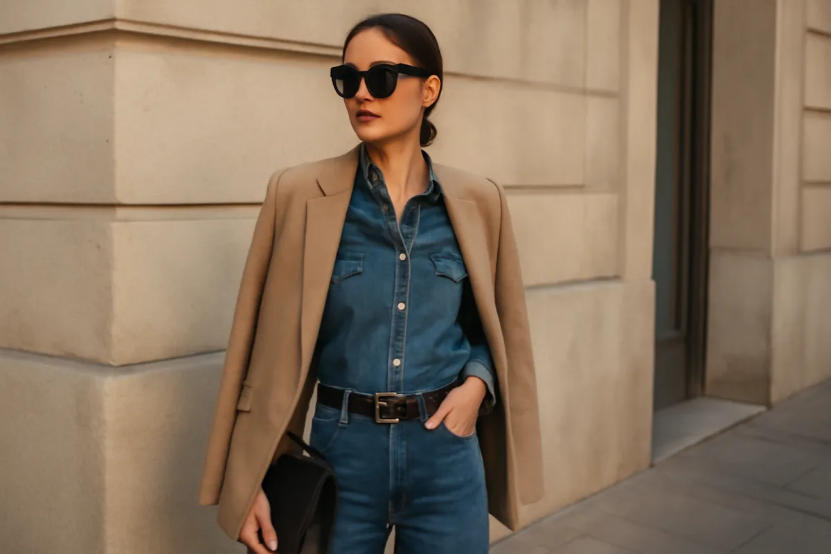 Come rendere elegante un outfit total denim? Idee concrete per evitare l’effetto uniforme