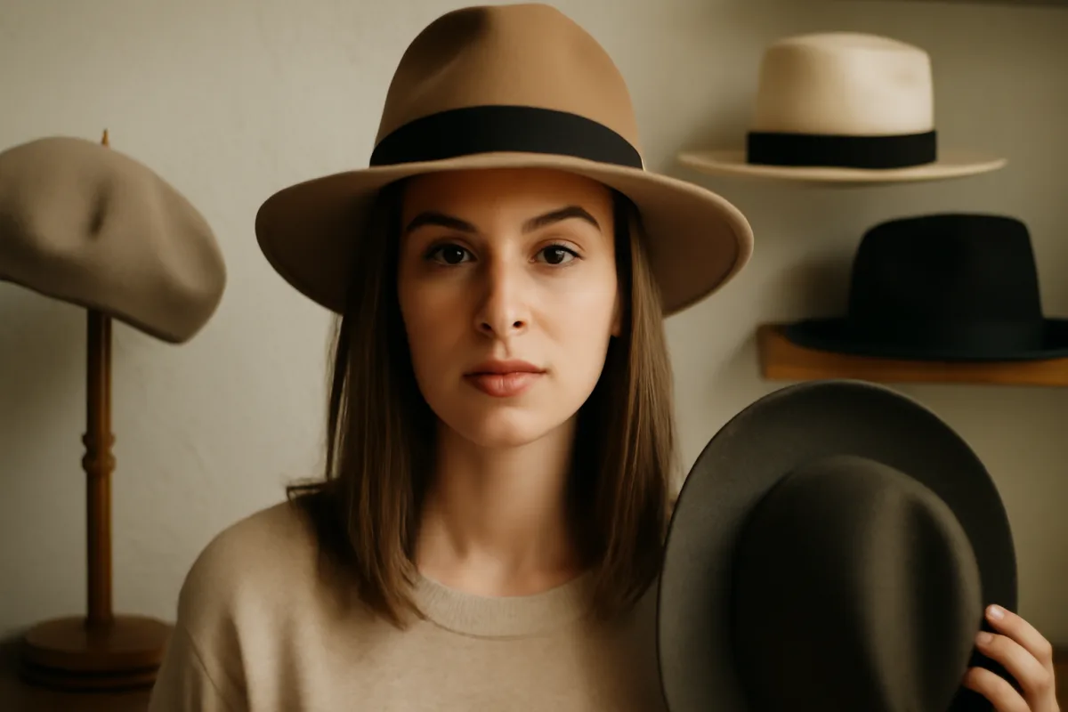 Qual è il cappello più adatto al viso ovale? Scopri il modello che valorizza senza sforzi