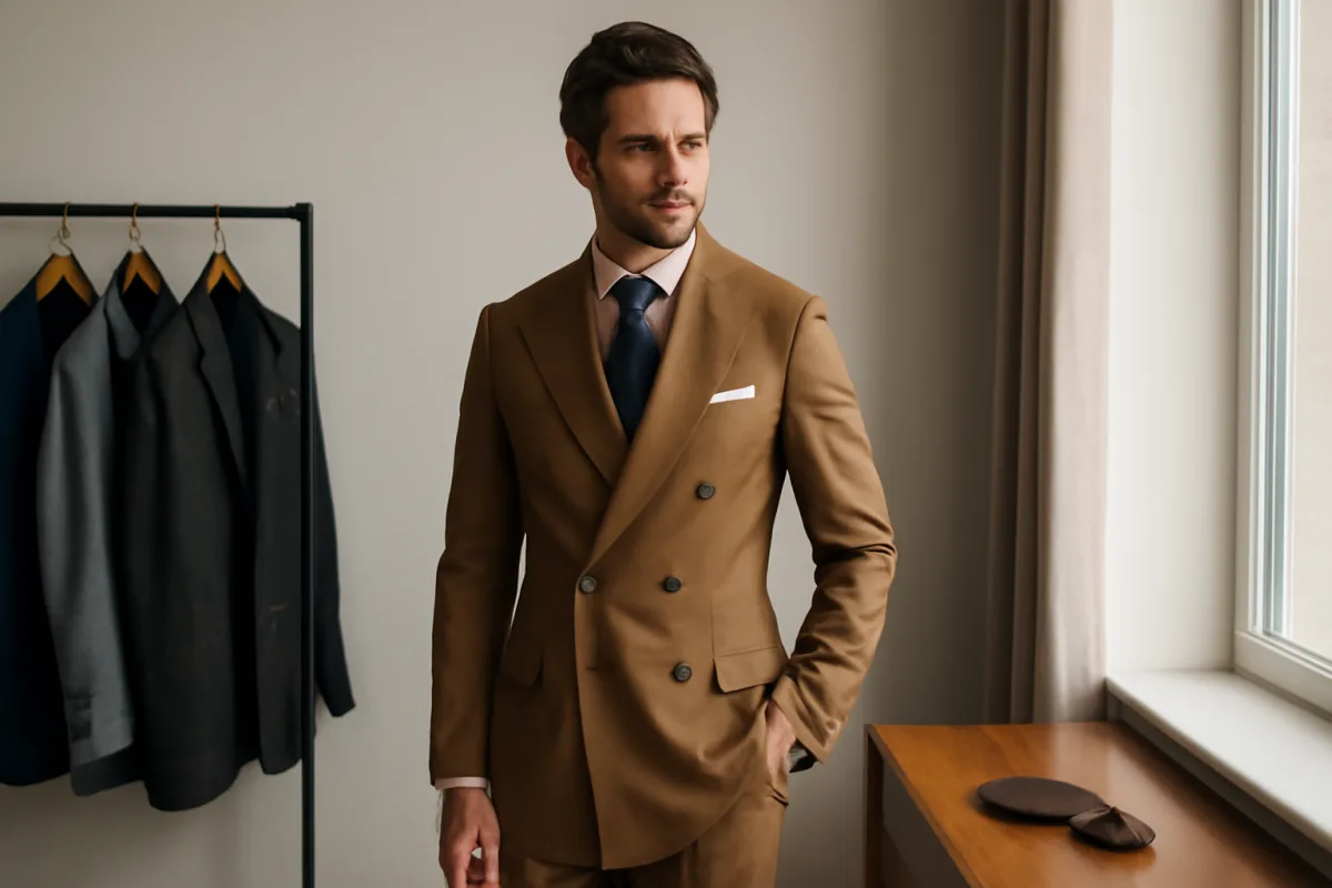 Come abbinare il doppiopetto uomo? I segreti per un look sofisticato senza errori